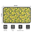 thumbnail image 5 of Yellow Lemon Fruit Slices Door Rugs,Washable Non Slip Door Mats Indoor,Decorative Door Mats,Entry Mat Indoor for Entrance,Bedroom,Kitchen,Bathroom,30"x17", 5 of 6