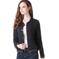 thumbnail image 2 of Richie House Women's Thin Solid Quilted Jacket RH2019-B-XL, 2 of 6