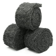 Xcluder Rodent Control Fill Fabric; 3 Rolls of Steel Wool Blend to Protect Home from Rats and Mice