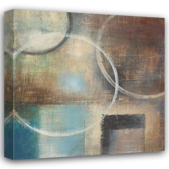 Kimberly Poloson 28x28 Gallery Wrapped Canvas Wall Art Titled - Blue Sky I Bottom