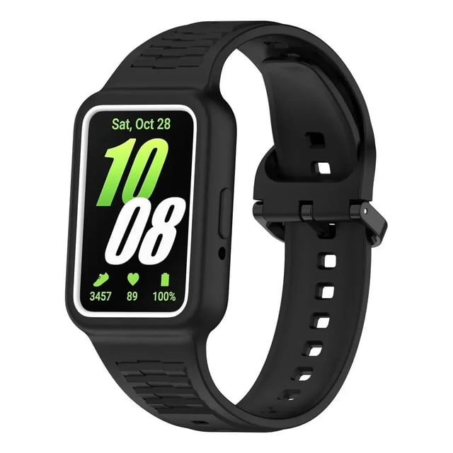 Correa de Silicona Transpirable con Case para Samsung Galaxy Fit 3, Unisex, Deportivo