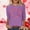 A131 Purple, variant on Xdegoge Heart T Shirts Women Valentines Graphic Shirt 3/4 Sleeve Crew Neck Fashion Tops Loose Fit Tunic Dressy Casual Blouses Holiday Tshirts
