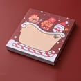 50 Pieces Funny Christmas Notepads, Santa Notepads Christmas Sticky ...