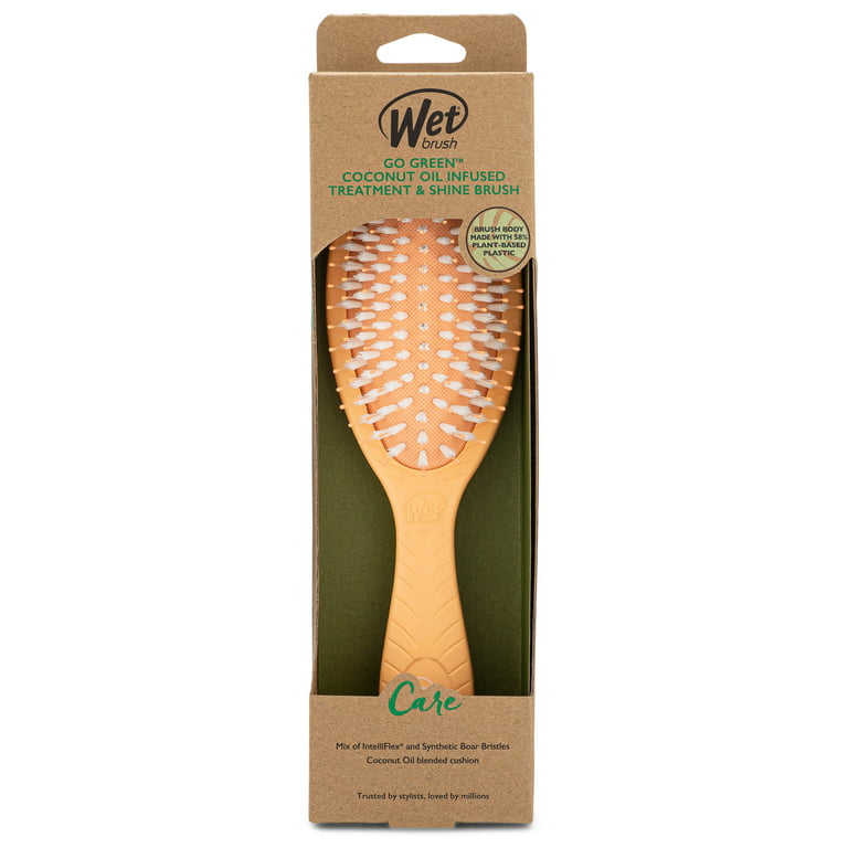 Wet Brush® Go Green™ Coconut Oil Infused Treatment & Shine Brush 