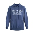 thumbnail image 2 of No Boundaries Oversized Printed Hoodie, Women's and Women’s Plus, 2 of 5