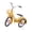 Yellow, variant on Yihuala Metal Bike Decorative Sculpture Home Decors Miniature Bike Model Toy Ironwork Bikes Figurines Housewarming Unisex