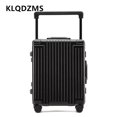 thumbnail image 4 of KLQDZMS maleta con marco de aluminio 24 "26 pulgadas PC cubierta de carrito de gran capacidad tipo carrito bolsa de viaje maleta con ruedas Universal, 4 of 4
