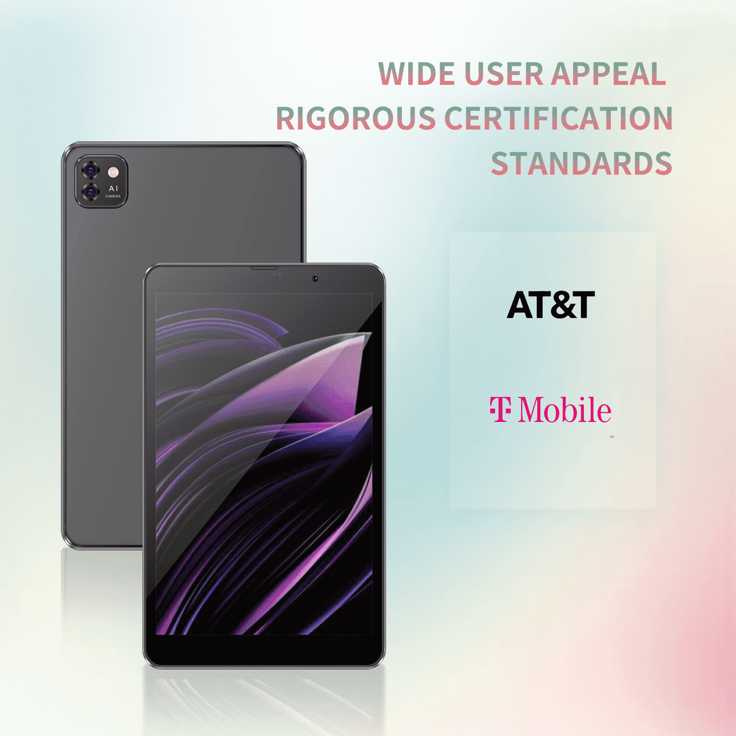 AOZORA A83U Smart Tablet 8-inch Qualcomm CPU Quick Charge™ 3.0 5000mAh Battery LTE AT&T Tablet