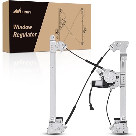 Nilight Front Passenger Side Power Window Regulator/Motor Compatible with Ford F150 2004 2005 2006 2007 2008(Standard/Crew Cab Only) Right Side 741-429