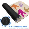 thumbnail image 6 of Long Mouse Pads for Desk,Colorful Dinosaur Footprints Pattern Desk Mats on Top Of Desks, Desk Mouse Pad Extra Large with 3mm Non-Slip Base and Stitched Edge for Gaming,Office,Work,Home 31.5"x11.8", 6 of 6
