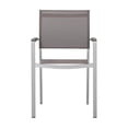 thumbnail image 6 of Afuera Living 7-piece Modern Aluminum Frame Patio Dining Set in Gray, 6 of 18