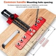 thumbnail image 4 of Punch Locator Drawer Cabinet Door Handle Installation Auxiliary Tool, 4 of 5