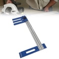 thumbnail image 1 of Guía de Cortador de Carpintería Rail, Ingeniería de Plata Azul Plástica Guía de Sierra Circular Aleación multifuncional de aluminio Duradero Para Madera, 1 of 7