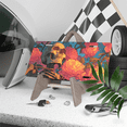 thumbnail image 3 of 1 Pcs 2D Flat License Plate Covers & Frames, Skeleton and Roses For Decorative Front, Waterproof For Decoration Aluminum License Plate Covers & Frames Cover For Men Women, 12" X 6", 3 of 6