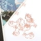 thumbnail image 4 of 20 clips de papel de oro rosa ANGGREK marcadores de Clip en forma de conejo, 4 of 8