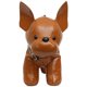 thumbnail image 1 of Bolso Hombro para Hombres Mujeres Bulldog Forma Crossbody Bag Viajar (caqui), 1 of 9