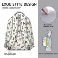 thumbnail image 5 of Cute Animal Dogs Backpack for School,Cute School Bag,Schoolbag with Adjustable Shoulder Straps & Padded Back,15.3"x11"x7.1".﻿, 5 of 6