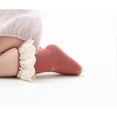 thumbnail image 4 of 5pairs Newborn Baby-girls Socks and Bow Infant Toddler Ankle Socks 0-6M, 4 of 4