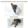 thumbnail image 4 of Xingzhi Portable Dogs Blanket For Pets - Soft And Tender Warmth Everywhere Snuggler Blanket For Pets Keep Warmth Multicolor Deep Grey 56*36CM,Deep Grey 1Set, 4 of 6