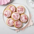 thumbnail image 2 of Freshness Guaranteed Strawberry Shortcake Frosted Sugar Cookies, Pink Frosting, 10ct, Baked, 2 of 7