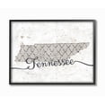thumbnail image 2 of Stupell Industries Tennessee Patterned Grey US State Design Framed Wall Art by Ziwei Li, 2 of 5