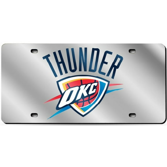 Oklahoma City Thunder Laser Plate