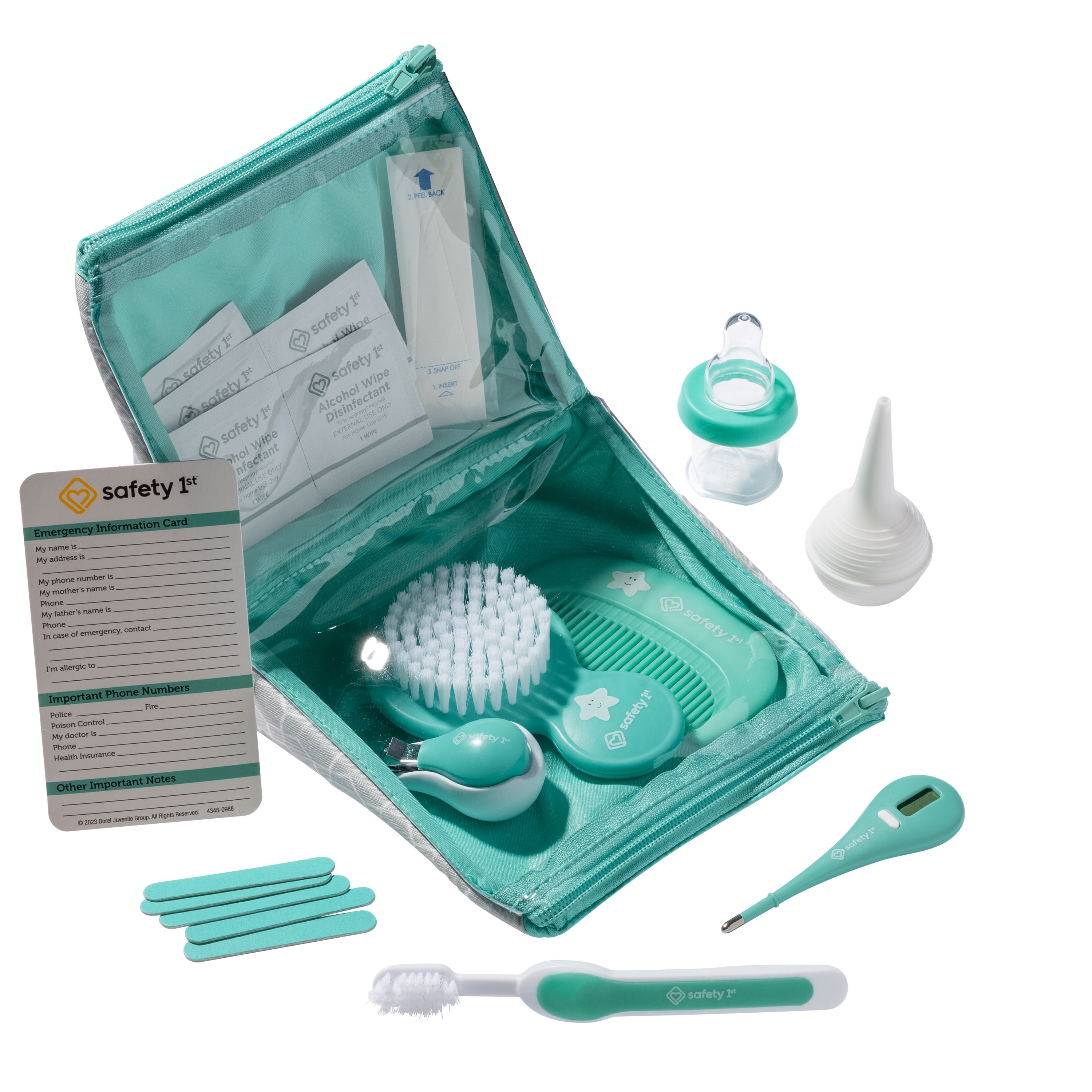 Safety 1st Nursery Care Health & Grooming Kit, Seafoam