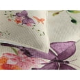 thumbnail image 3 of Ambesonne Vintage Quilted Coverlet 3 Pcs, Wings Moth Transformation, King Size, Multicolor, 3 of 4