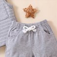 thumbnail image 6 of Baby Boy Clothing Sets 2 Piece Sleeveless Striped Tank Top and Soft Shorts Infant Toddler Summer Beach Outfits, 6 of 6