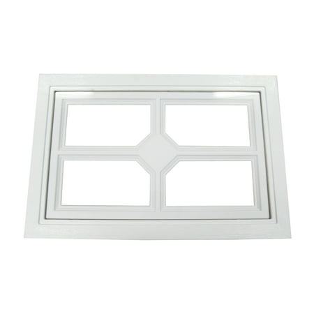 Garage Door Window Cross W/Diamond Paintable 1 Size