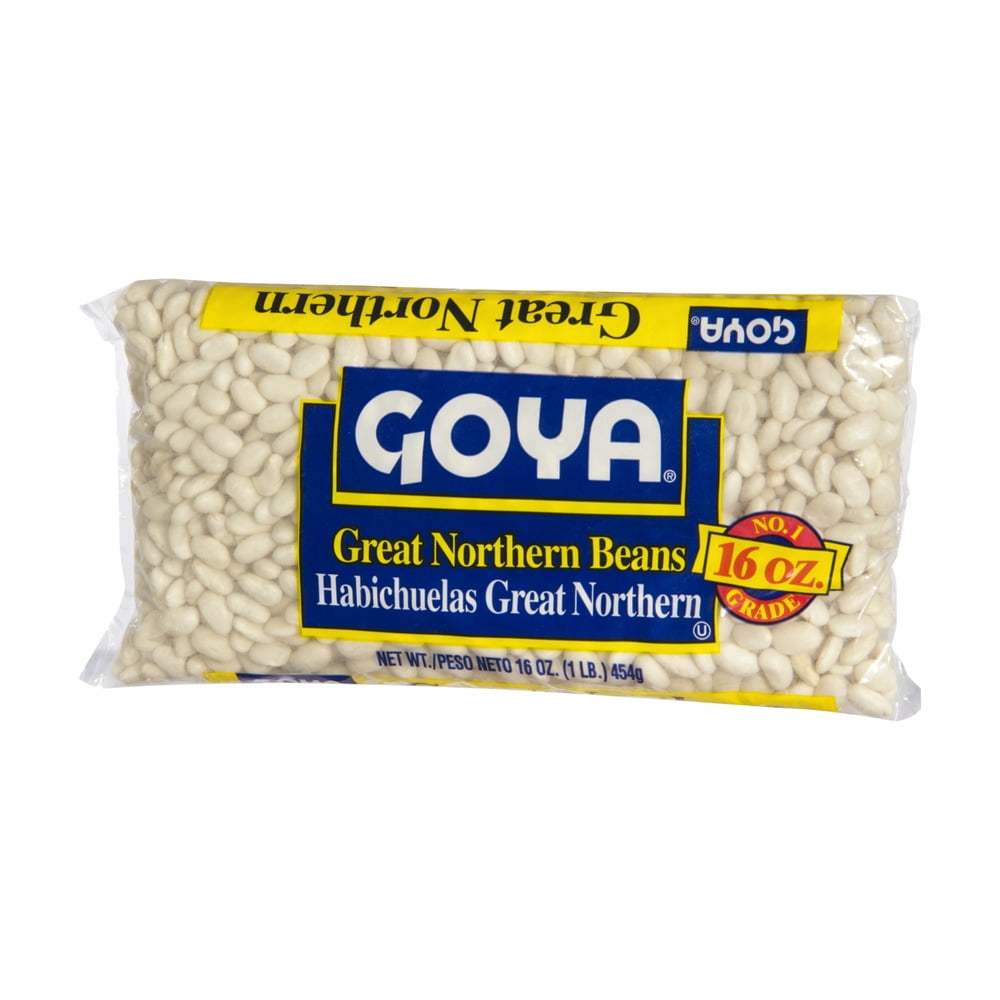 (2 pack) Goya Great Northern Beans, Dry - 16 oz. (1 lb.)