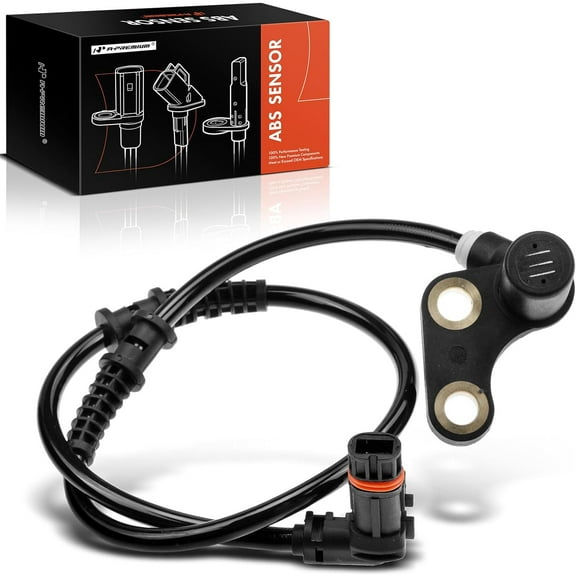 A-Premium Front Left ABS Wheel Speed Sensor Compatible with Mercedes-Benz Models - C220 1996-1997, C230 1996-1999, C280 1996-1999, C36 AMG 1996-1997, C43 AMG/CLK320 1998-1999, SLK230 1998-2000