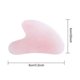 thumbnail image 1 of 1PC Natural Stone Carving Polished Massage Health Relaxation Crystal Scrapping Plate(Pink), 1 of 4