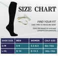 thumbnail image 2 of 3 Pairs Copper Compression Socks for Women & Men Circulation (15-20 mmHg), Best Relief for Medical, Running, Nursing, 2 of 6