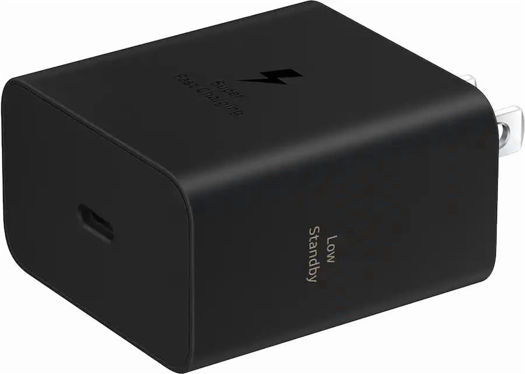 Samsung 60W USB-C PD Fast Charging Power Adapter Wall Charger for Galaxy Phones Tablets USB-C Devices Compact Home Office and Travel Charger