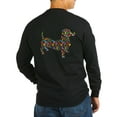 thumbnail image 2 of CafePress - Dachshund Polka Dots Long Sleeve Dark T Shirt - Long Sleeve Dark T-Shirt, 2 of 4