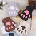 thumbnail image 3 of kurtrusly Restez Élégant avec des Gants Mignons Sans Doigts Cadeaux Réfléchis Gants Demi-Doigts Noir 1Set, 3 of 6