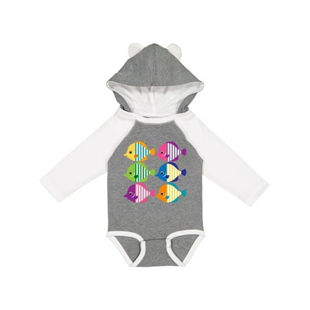 

Inktastic Tropical Fish Lover Gift Gift Baby Girl Long Sleeve Bodysuit