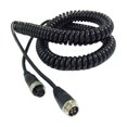thumbnail image 1 of Cable espiral telescópico de vídeo, extensión de cable en espiral, conector de aviación para cosechadora de cables para camión 8 millones, 1 of 8