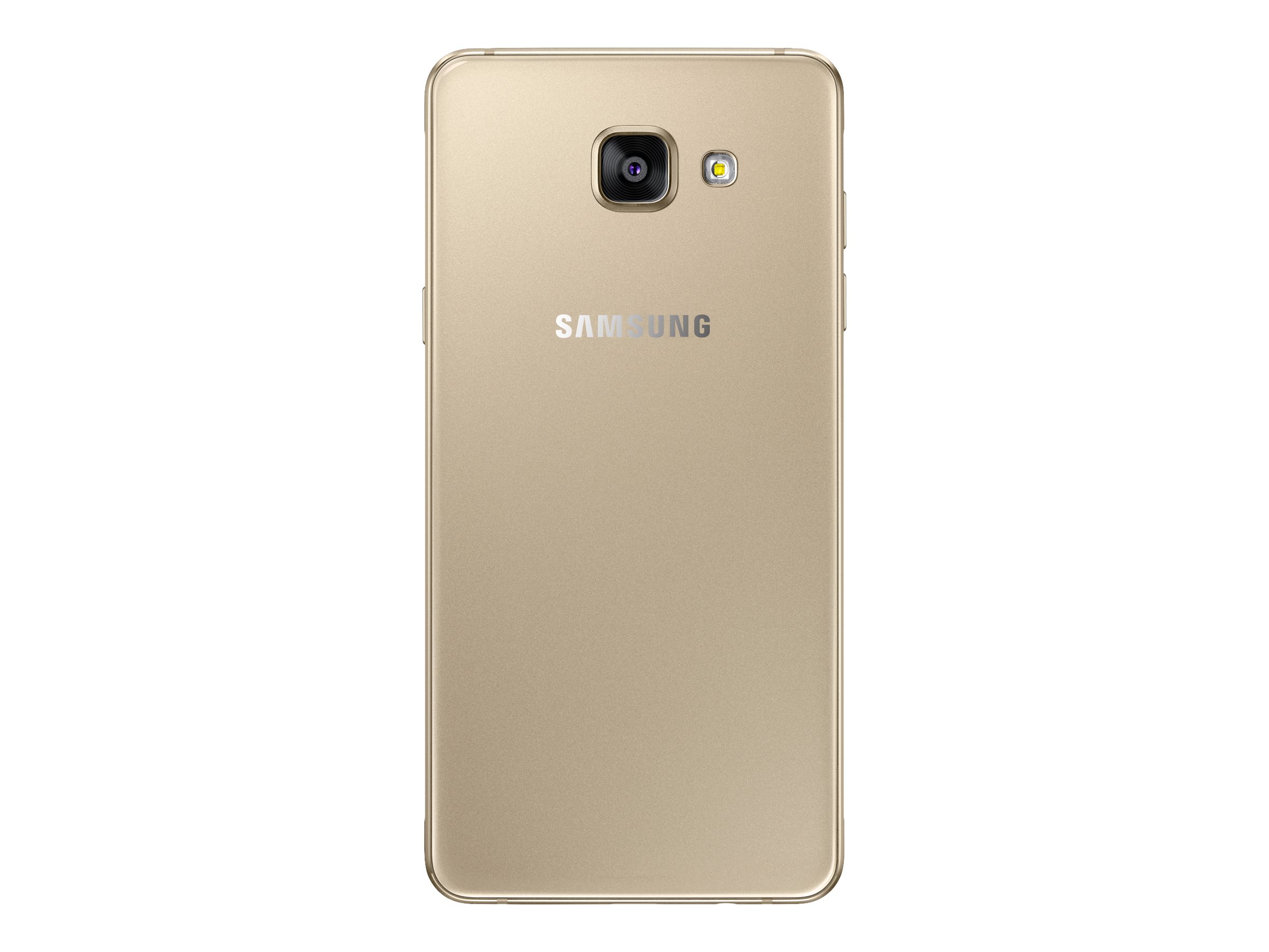 Samsung Galaxy A5 (2016) - 4G smartphone - dual-SIM - RAM 2 GB / Internal Memory 16 GB - microSD slot - OLED display - 5.2" - 1920 x 1080 pixels - rear camera 13 MP - front camera 5 MP - gold - image 4 of 6