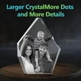 AISENIN 3D Crystal Photo Personalized Father Day Gifts Wife Mom Dad Kid ...