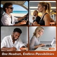 thumbnail image 4 of Open Ear Headphones, Bluetooth 5.3 Wireless Sport Earbuds, IPX6 Waterproof 19g Lightweight Running Headphones, 4 of 8