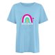 thumbnail image 3 of Camiseta de Profesor de Mujeres, 100 Días Feliz de la Escuela Imprimir Carta de Manga Corta para el Uso Casual Y de Fiesta, la Enseñanza Tee de Moda Temática, 3 of 4