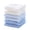 Blue, variant on nobrand Baby Washcloths - Soft Face Cloths for Newborn, Absorbent Bath Wipes, Burp Cloths or Towels, Baby Registry as Shower. Pack of 6-12x12 inches (Blue)