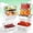 (800+1700+4150)ml, variant on 3-Pack Plastic Fruit Containers with Removable Colander, 4 in 1 Fruit Storage Containers, Strawberry Keeper for Refrigerator, Stackable Kitchen Storage,Keep Vegetable Fresh Longer