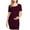 maternity dress#01Wine, variant on yoeyez Maternity Clothing Clearance Plus Size Dress Women Short Sleeve Scoop Neck Plain Dress Baby Shower Daily Wear Sun Dress Bodycon Ruched Midi Fitted Dresses White,XL