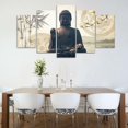 thumbnail image 4 of 5pcs/set Canvas Decoration Wall Decor Painting Buddha Seat Picture 30*50/70/80cm, 4 of 5