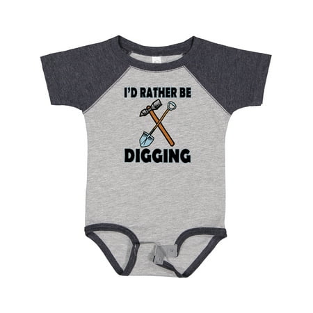

Inktastic Archaeologist Rather Be Digging Gift Baby Boy or Baby Girl Bodysuit