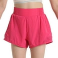 thumbnail image 7 of eczipvz Girls Athletic Shorts Toddler Soccer Running Active Dolphin Kids Gym Workout Performance Shorts Flowy Shorts Girls(Hot Pink,8-9 Years), 7 of 7