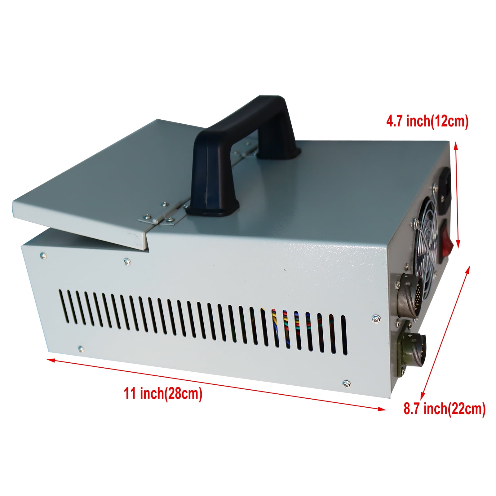 Pneumatic Dot Peen Marking Machine Metal Print Integrated Engraving Machine with 7" LCD Touch Screen